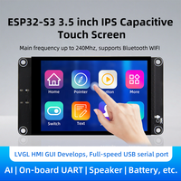 Pantalla Táctil Capacitiva ESP32-S3 de 3.5 Pulgadas, 320x480 IPS ST77922 TFT LCD con Altavoz, Bluetooth y WIFI para LVGL HMI