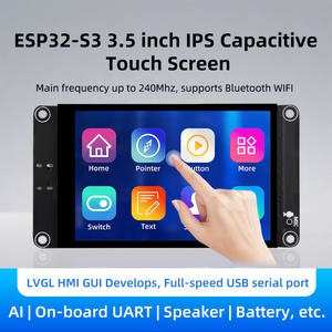 3.5 英寸 ESP32-S3 电容式触摸显示屏 320x480 IPS ST77922 TFT LCD 屏幕板，带扬声器、蓝牙和 WIFI，适用于 LVGL HMI - Product Image 3