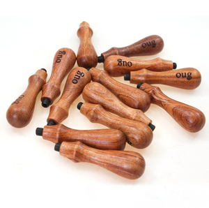Legno naturale manico di tenuta timbro di cera per adesivo di cera - Product Image 5