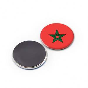 Imán Personalizado para Refrigerador, Redondo, de 30 mm, 58 mm, 75 mm, Recuerdo Magnético de Marruecos - Product Image 4