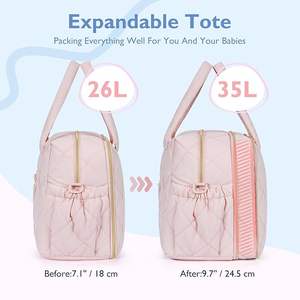 <span class=keywords><strong>Sac</strong></span> à <span class=keywords><strong>langer</strong></span> personnalisé grande capacité léger et <span class=keywords><strong>extensible</strong></span> pour maman, <span class=keywords><strong>sac</strong></span> de voyage pour bébé avec matelas à <span class=keywords><strong>langer</strong></span> pour l'hôpital - Product Image 5
