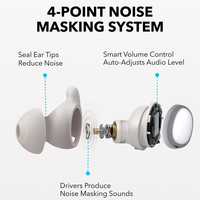 Earbud Tidur Y50 Low Latency Tws Peredam Kebisingan Mini Nirkabel Bluetooth Earphone Nirkabel In-Ear Bluetooth Headphone Tidur