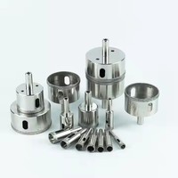 Lot de 10 forets diamantés de 6 mm pour perçage de métaux, kit de scies cloches, accessoires durables pour outils électriques