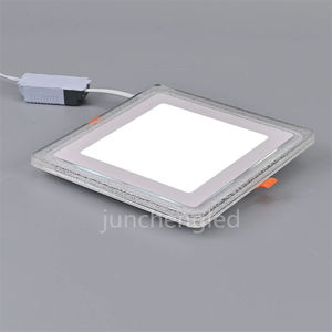 <strong>Quick</strong> Shipping Dual Color White <strong>LED</strong> Ceiling Light Slim Recessed Panel Downlight Spot <strong>Lamp</strong> 3+3w 6+3w 12+6w - Product Image 1