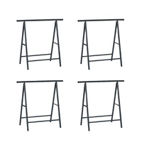 Tréteau en métal pliable réglable scie cheval support de banc de travail