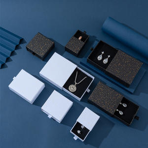 Boîte d'emballage en carton pour bijoux de magasin commercial, souvenirs, boucles d'oreilles, bagues, bracelets - Product Image 4