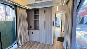 Casa contenedor prefabricada de diseño moderno, casas verdes respetuosas con el medio ambiente, <span class=keywords><strong>apartamento</strong></span> móvil a prueba de agua con panel EPS - Product Image 5