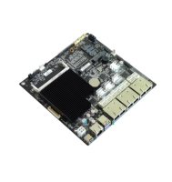 Carte mère pare-feu Inter Smart Quad Core J1900 J19E6L 2026 pour serveur routeur avec 6*I210/I211-AT et bypass en option
