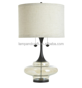 Lampe de table en céramique à fleurs faite à la main pour le hall d'hôtel, la chambre d'hôtel, le salon, la chambre à coucher - Product Image 2