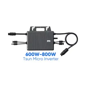 Tsun In Voorraad 600W 800W 1000W 1600W 2000W Micro Inverter Zonnepaneel Elektriciteitssysteem Tie Solar Micro Omvormer Voor Balkon