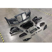 Mise à niveau de la conversion de voiture XLstyling Facelift bodykit pare-chocs avant arrière C63 Kit de carrosserie pour Mercedes Benz C CLASS W204 LCI