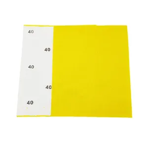 9 × 11 × 230 × 280 mm Kiesel 36-240 Sandpapier Schleifpapier wasserdichte Schleifblechblätter gelb Granat Sandschleifpapier Holzpolitur