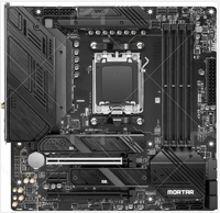 Carte mère de jeu MAG B650M Mortar WiFi pour processeurs Ryzen 9000/8000/7000, DDR5, PCIe 4.0, emplacements M.2, SATA 6 Gb/s, format MATX