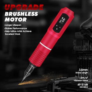 Nouvelle conception de machine à tatouer rotative avec moteur à noyau en fer brossé, ensemble complet, sortie stable, pistolet à tatouer professionnel pour artistes - Product Image 5