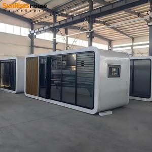 Contenedor Móvil Impermeable Ecológico Tipo Cabaña Apple, de Gran Demanda, para Alojamiento en Zonas Turísticas y Tiendas - Product Image 1