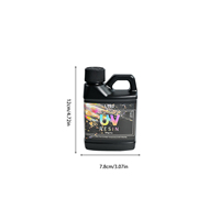LEQU Pegamento UV Transparente de 200g, Curado Rápido, para Joyería, Manualidades y Unión de Vidrio