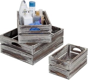 Boîte de rangement Vintage présentoir de supermarché petite <span class=keywords><strong>caisse</strong></span> en <span class=keywords><strong>bois</strong></span> - Product Image 5