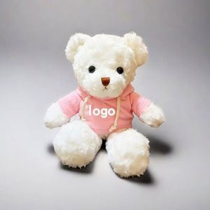 Low MOQ 30cm12 Inch Custom Cute Teddy Bear Plush Toy <b>T</b>-Shirt Design Soft Welcome Gifts Christmas Thanksgiving Holiday Gift - Product Image 4