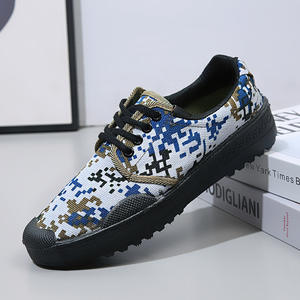 Chaussures de sécurité respirantes et durables pour femmes et hommes, en toile et plastique, à semelle épaisse, de haute qualité pour l'extérieur - Product Image 1