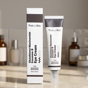 ครีมบำรุงรอบดวงตา WATI for SKIN แบรนด์ความงามเกาหลี ขนาด 30 มล. ผสมกลูต้าไธโอน ไนอะซินาไมด์ และเอ็กโซโซม-B ช่วยลดรอยคล้ำใต้ตาและริ้วรอย - Product Image 6