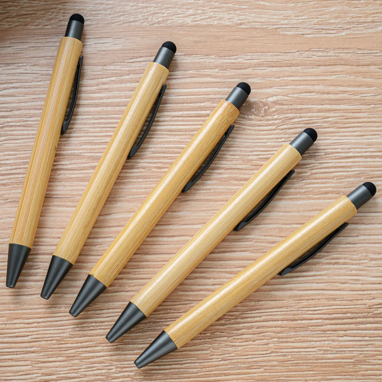 Special Bamboo Material Environmental Promotion Business Pen Custom Logo Cute Luxury Bamboo Stylus Pen
