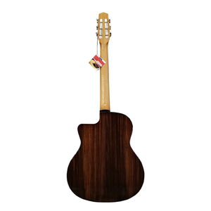 Guitarra Acústica Django Gypsy <span class=keywords><strong>Jazz</strong></span> de la Marca Aiersi, con Tapa de Cedro Sólido y Orificio en D, para Amantes de la Música - Product Image 2