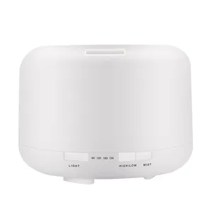 Máy Khuếch Tán Không Dây Máy Khuếch Tán Hương Thơm Siêu Âm Hiện Đại Dung Tích Lớn <span class=keywords><strong>500Ml</strong></span> Máy Khuếch Tán Hương Thơm Hạt Gỗ Với 7 Màu Thay Đổi - Product Image 1