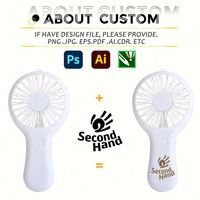 Nouveau Mini Ventilateur Portable 2025 Rechargeable avec Support Téléphone – Cadeau Créatif, Ventilateur à Main, Logo et Couleur Personnalisables