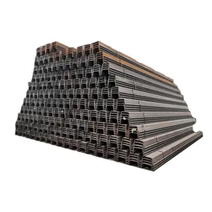 SY295 SY390 Q345B 2型热轧uz型钢型材建筑用钢板桩