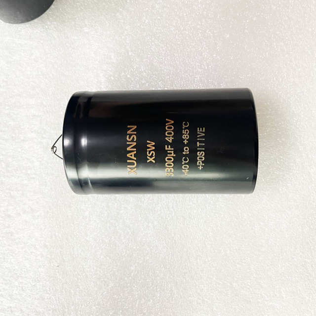 Manufacture Wholesale 3300UF 400V 450V 500V 550V 600V 3900UF 4700UF 2200UF Screw Aluminum Electrolytic Capacitor for UPS Power