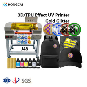 DX7 UV yazıcı 30cm tek kafa TPU Uv yazdırılabilir makine için 3d etiket Glitter UV tekstil rozetleri baskı çözümü için giyim - Product Image 1