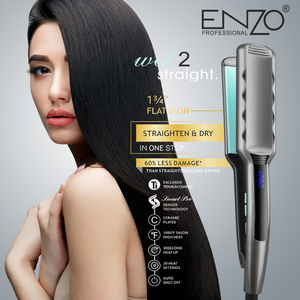 ENZO EN-3977 Plancha <span class=keywords><strong>de</strong></span> pelo <span class=keywords><strong>de</strong></span> alta calidad <span class=keywords><strong>Precio</strong></span> bajo Plancha plana personalizada con etiqueta privada Máquina <span class=keywords><strong>de</strong></span> hierro plano - Product Image 2