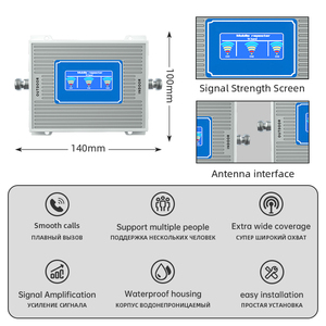 Amplificateur de signal mobile 4G LTE 3G 2G Tri-bande GSM Module de portée domestique - Product Image 5