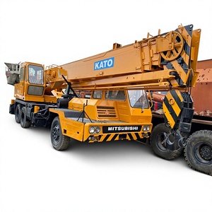 Grue mobile d'occasion Kato Mitsubishi 25 tonnes, moteur diesel, équipement de construction lourd - Product Image 1