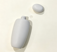 Botol Toner Kondisioner HDPE Grosir 150ml/200ml/250ml Kemasan Kosmetik Sentuhan Lembut Tutup Ulir Cetak UV Lotion Sampo