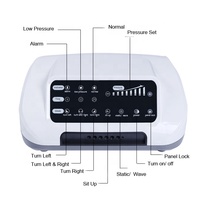 Lit médical d'hôpital numérique avec massage alternant anti-escarres, matelas gonflable à air avec pompe pour patients