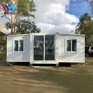 Petite maison de 398 pieds carrés, 4 chambres et 3 salles de bains, conteneur de maison pliable et Portable pour voyage Portugal