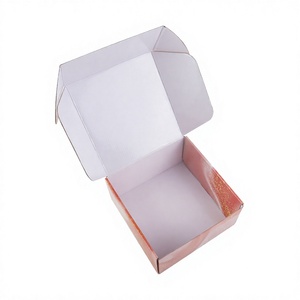 Custom Black White Brown Corrugated Board Box Offset Printing Recycled Materials <b>for</b> Underwear <b>Gift</b> T-shirt Cosmetic Packaging - Product Image 2