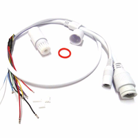 Câble séparateur injecteur POE étanche en PVC cuivre noir/blanc 12V pour caméra IP CCTV, point d'accès sans fil, NVR, appareil électroménager