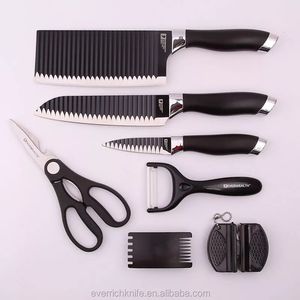 ชุดมีดครัว <span class=keywords><strong>Everrich</strong></span> ขายดี 7 ชิ้น กล่องของขวัญแม่เหล็ก มีดซันโตะกุแบบญี่ปุ่นระดับมืออาชีพ พร้อมที่ลับมีด - Product Image 6
