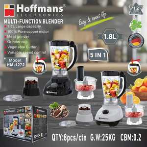 HM-1272 Robot culinaire multifonction 5 en 1, 600W, mixeur, blender, avec bol de 1,8L pour une <span class=keywords><strong>cuisson</strong></span> facile - Product Image 6