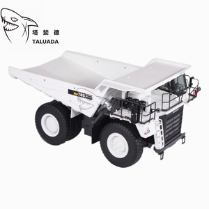 Taluada โมเดลรถตักดินของเล่น<span class=keywords><strong>857</strong></span>รถตักดินของเล่นรถตัก1:50สีขาว - Product Image 3
