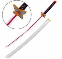 Katana japonais de 104 cm à démonter, couteau de samouraï, modèle d'épée Demon Slayer pour cosplay