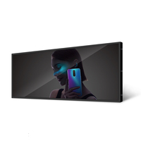 Pantalla LCD de 43 Pulgadas con Marco Delgado, Señalización Digital Android, 1920x360, Tipo Barra Estirable, Pantalla LCD Ultra Ancha, 2GB de RAM, 16GB