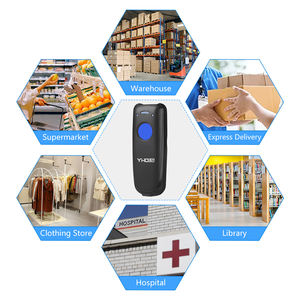 Mini lector de código de barras inalámbrico Bluetooth portátil 1D 2D escáner de código de barras de bolsillo inalámbrico para etiqueta de inventario de logística - Product Image 6
