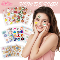Émoticônes OEM ODM Petit Monstre Émoticônes Acné Écusson avec Bouton Imprimé Smileys
