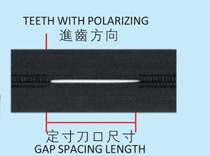 KYY Máquina automática de apertura y desmontaje de cremallera, Máquina de cremallera de plástico de nylon, Máquina de fabricación de cremallera de metal - Product Image 4