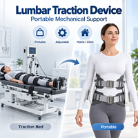 BOAN Appareil de traction lombaire mécanique réglable en métal, certifié CE, pour usage domestique et clinique