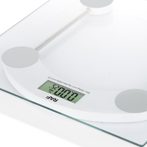 Báscula de baño digital cuadrada de vidrio templado transparente de alta precisión báscula de peso corporal - Product Image 5