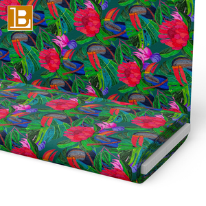 BILU Low MOQ <strong>2026</strong> Luxury Digital <strong>Printing</strong> Custom Liberty Cotton <strong>Fabric</strong> for Clothing - Product Image 4